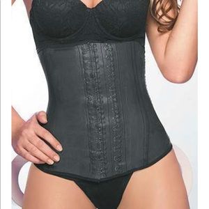 Ann Cherry waist trainer latex S/34 like new